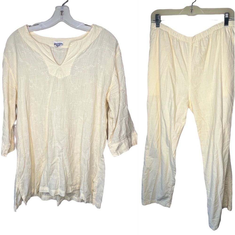 Vintage Sea Breeze of California Pant‎ Set